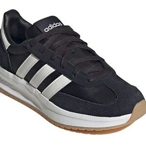 Adidas Black and White Athletic Shoes